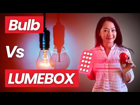 Red Light Therapy vs red LED bulbs