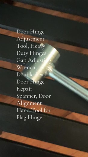 Door Hinge Adjustment Tool for Precise Repairs