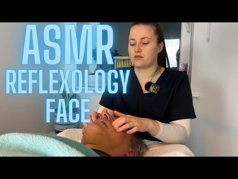 ASMR Reflexology Facial Session with Star 💫 Unintentional | Real Person | Soft Gentle Touch Tingles
