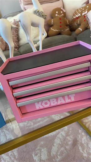 Perfect for Makeup🙌🏻#tiktokshopholidayhaul #tiktokshop #makeup #lowespinktoolbox #viralvideotiktok