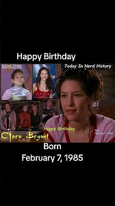 Happy birthday to Clara Bryant, born February 7, 1985.