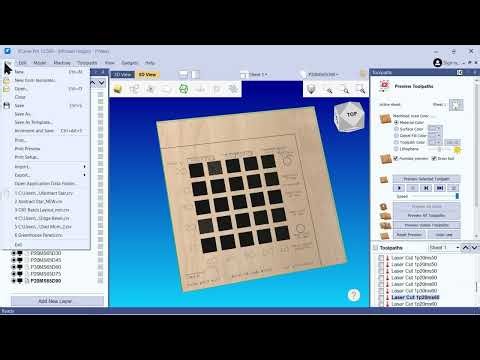 20 Watt Laser Test Card Gadget