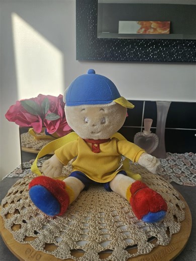 Vintage Caillou Backpack. Cute Caillou Plush 2001 - Etsy