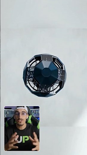 The Sphere Drone That Flies and Rolls! 🚀🛰️