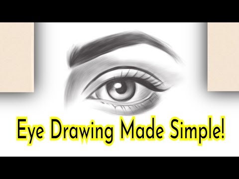 Drawing an EYE Like a PRO | Draw Beautiful Eyes in Minutes - Step By Step Simple Tutorial