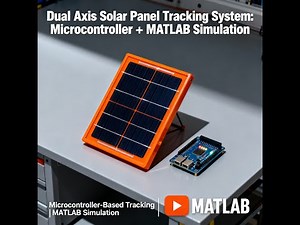 Microcontroller Based Dual Axis Solar Panel Tracking System | MATLAB Simulation | Solar Energy