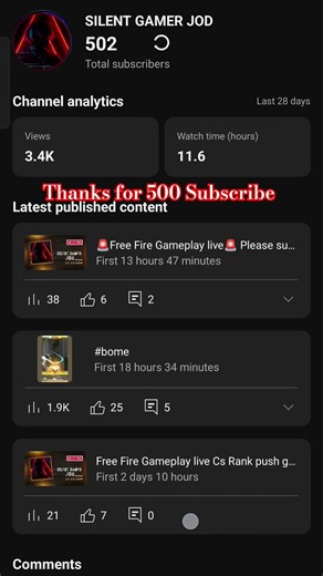 🙏Thanks for 500 Subscribe 🤗#rizkigameon #bome