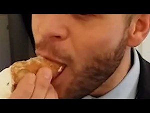 Eating tiny men (small man, tiny man, shrunk)