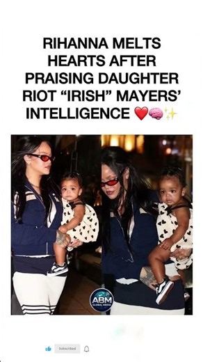 Rihanna & A$AP Rocky's Daughter Riot "Runs the Show" ❤️ #rihanna #asaprocky #family