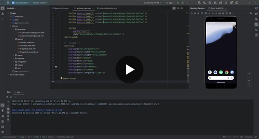 #androiddevelopment #scientificcalculator #miniproject #java #appdevelopment #learningbydoing | Muni Raj