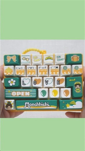 [🤍인형뽑기] 몬치치 대왕 키캡 클리커 #몬치치 #monchichi #대왕키캡 #키캡#클리커 # #ufoキャッチャー #인형뽑기 #クレーンゲーム #clawmachine