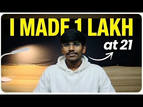 From ₹0 to ₹1 Lakh: My Exact Strategy as a Student (COPY THIS)