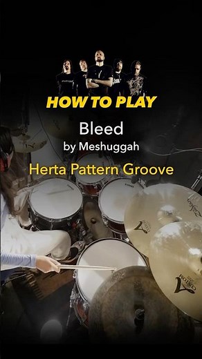 Learn How to Play Bleed by Meshuggah 🥁