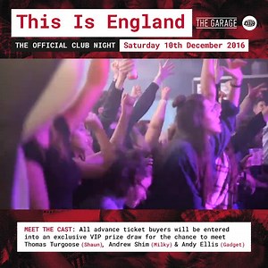 37K views · 407 reactions | Meet the cast of This Is England! All advance ticket buyers to ‘The Official This Is England Club Night’ on Saturday 10th December in London will be entered into an exclusive prize draw to meet Thomas Turgoose (Shaun), Andrew Shim (Milky) & Andy Ellis (Gadget). To enter, grab your ticket here: bit.ly/tieclub | This Is England '86 | Facebook