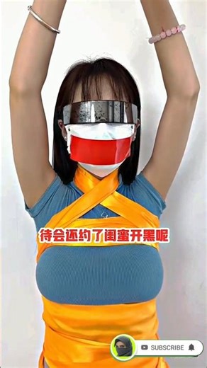 😱 Blindfold Escape Challenge! Can She Get Free?🔥 Wrapped in Cloth Challenge! What Happens Next?😳