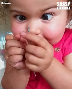 She took the task a bit too seriously! 😭❤️️ | Sassy