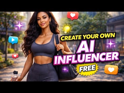 How to Create an AI Influencer for FREE | Step-by-Step Tutorial