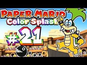 PAPER MARIO: COLOR SPLASH # 21 🎨 Gladiator Iggy im Colorseum!