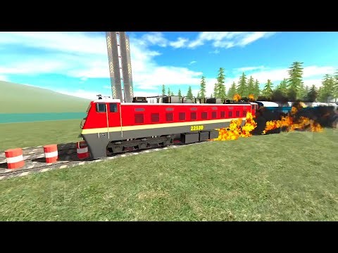 Full High Speed Train Fire 🔥🔥🔥🔥