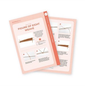 Introduction to Wirework: How to do a Figure of Eight Weave Downloadable PDF