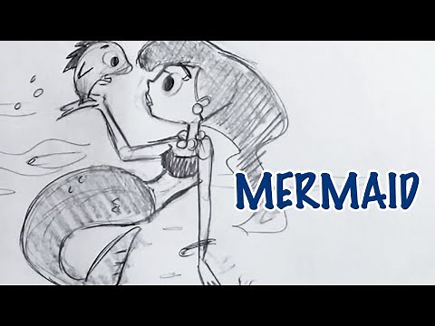 How to Draw a Mermaid (Step by Step)