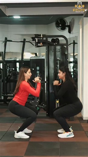 Fitness Centre | Certified Trainers | 📍Silvassa on Instagram: "Strong girls, stronger bond 6 Lifting together, growing together - because workouts are better with your bestie! Follow @fitlifehealthclub_ for more updates [Weight loss, nutrition, Yoga, wellness, strength training, physical fitness, fitness classes, personal trainer, workout routines, workout plans] #gym #girl #workoutmotivation"