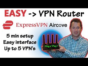 ✅ Super Easy Setup! 1st Router BUILT For VPN - ExpressVPN Aircove - 5 Min Setup and Features