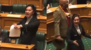 Watch the video: Maori lawmakers' haka dance disrupts NZ Parliament