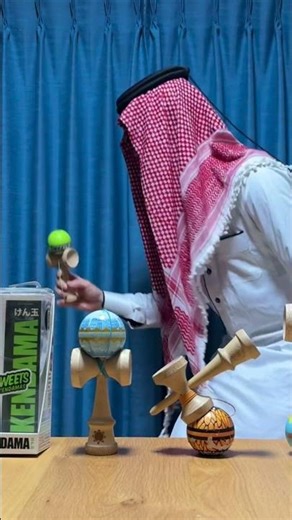 An incredible Kendama skill! Impossible!! #Kendama #skills #Japan #Arabs #shorts