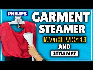 How to Use Philips Garment Steamer with Pole Hanger and Mat | Unboxing & Setup