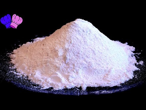 How to make homemade powdered sugar for decoration