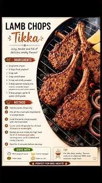 The BEST Juicy Lamb Tikka BBQ - Mum's Secret Masala Recipe!