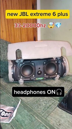 JBL extreme 6 😅🥵 #bass #diy #speaker #jbl #bluetoothspeaker #soundsystem #акустика
