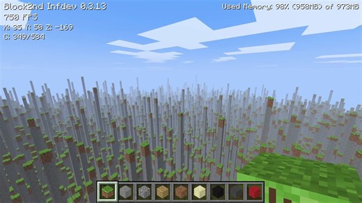 【开源/Unity】仿 Minecraft 游戏 Block2nd 0.3.13 版本更新 PC GamePlay