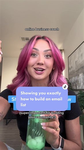 Here’s a step-by-step tutorial on how to build your email list✍️ ALL content creators and online business owners need to have an email list! Why?🤔👇 What if your social media account is deleted tomorrow? How will you grow a new account or make any sales?! Having an email list is the ONLY guaranteed way that you can communicate with your audience🙌 Don’t wait until it’s too late—start building your email list today📧 #emaillistbuilding #emaillist #contentcreatortips