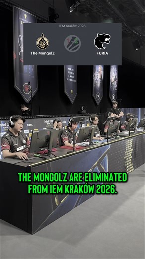 It's the end of the line for The MongolZ at #IEM Kraków 2026 🥹 | ESL Counter-Strike