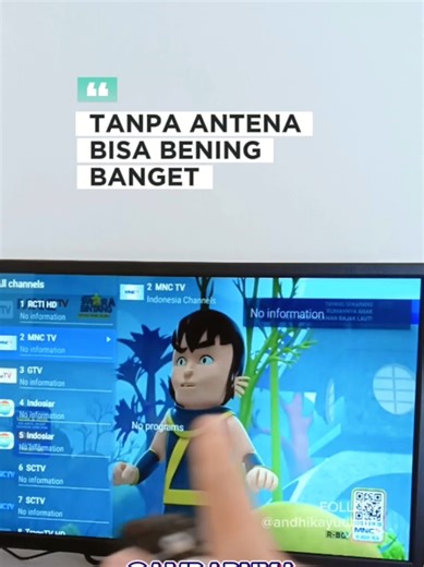 Pasang Set Top Box Android TV C98 untuk TV Biasa