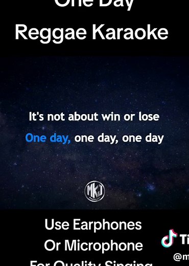 One Day Reggae Karaoke – Matisyahu Instrumental Singing