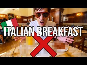 Why Italian Breakfasts Are NOT What You Think 🇮🇹🥐☕