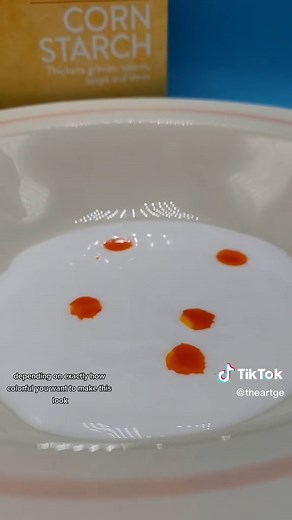 Easy 2 Ingredient Slime Recipe with Cornstarch