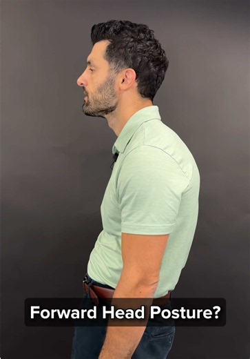 🔥 Forward head posture? Fix these 3 areas! Getting your head back is only one piece of fixing forward head posture. Your neck, upper back, and hips all have to work together to keep your entire body upright. 💡 Here’s what’s happening: When your head stays forward for long periods, your body can adapt to that position and develop various soft tissue and joint restrictions that make it more difficult to move back out of it. These are the “glue-like restrictions” I mention—not literal glue, but a