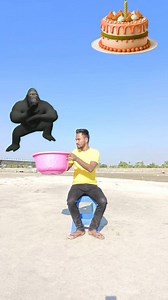 218K views · 901 reactions | dancing block gorilla, wow cake, alien, yellow lizard, bhabhi, baby, magic video #trend #Ram #shorts | Bikash Roy | Facebook