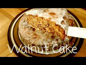 WALNUT CAKE | Tea Time Cake | Quick and Simple Recipe
