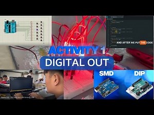 DIGITAL OUT | Even and Odd LED blinking | ARDUINO / PROTEUS | Group6