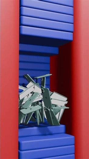 Phone Crush Machine 📱💥 | Satisfying 3D Loop