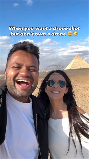 Jash & Akshita | Travel 🌍 on Instagram: "Get a drone shot? Free! Here’s how 👇 Save this video, and try this just for fun on your next photo. 🤗 I used ‘Flow’ by Google Labs. 👇Here’s a step by step process: 1) Go to ‘Flow’ by Google Labs 2)Sign up for an account 3)Click on ‘New project’ 4)Select ‘Frames to Video’ and upload your photo 5)Add this prompt ‘Create a 360 degree realistic drone shot panning far away from the couple’ 6)Your video will be ready! 7)You can even download it for free. Yo