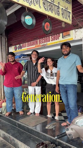 Last few vinyl shops left in bombay