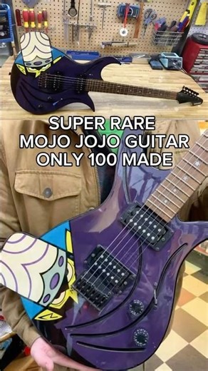 Rare powerpuff girls mojo jojo guitar #foryou #nostalgia #cartoon #cartoonnetwork #2000s childhood