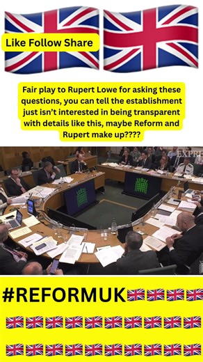 We need this information #reformuk