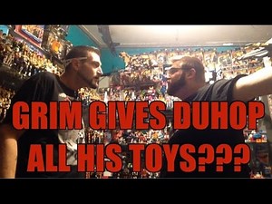 Duhop & Grim's Ultimate toy room : WWE Mattel wrestling figure collection given away!